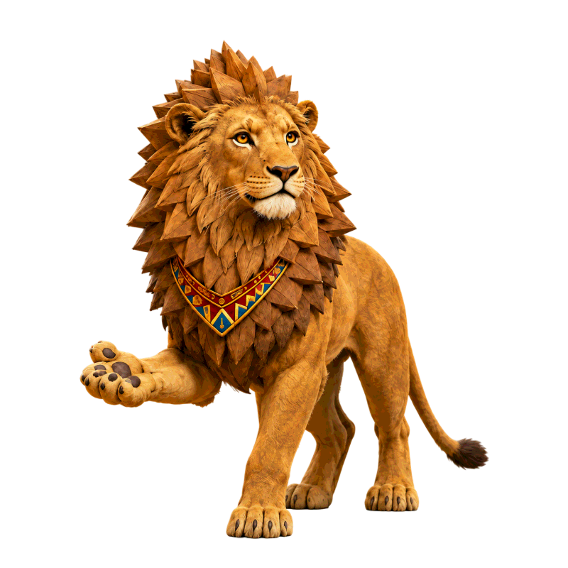 Abi — the Meroë lion, guardian of the North